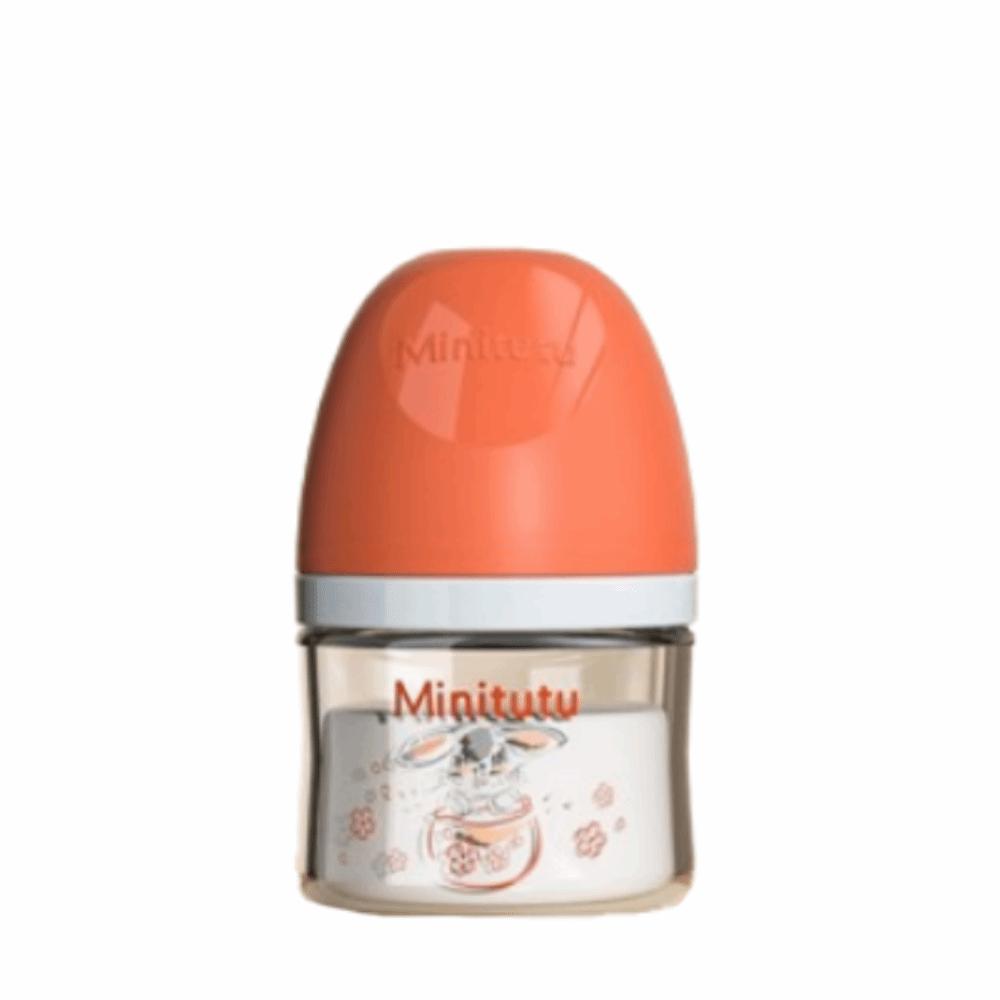 Cartoon Newborn Glass Bottle Wide Mouth Baby Milk Bottle Baby Feeding Bottle  Infant Feeding