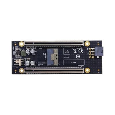 Совместимая с материнской платой карта-разветвитель PCIe 5.0 для накопителей и видео