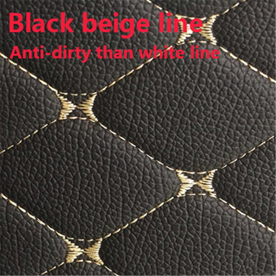 4pcs PU Leather Universal Auto Car Floor Mats Front Rear Liner Weather Set