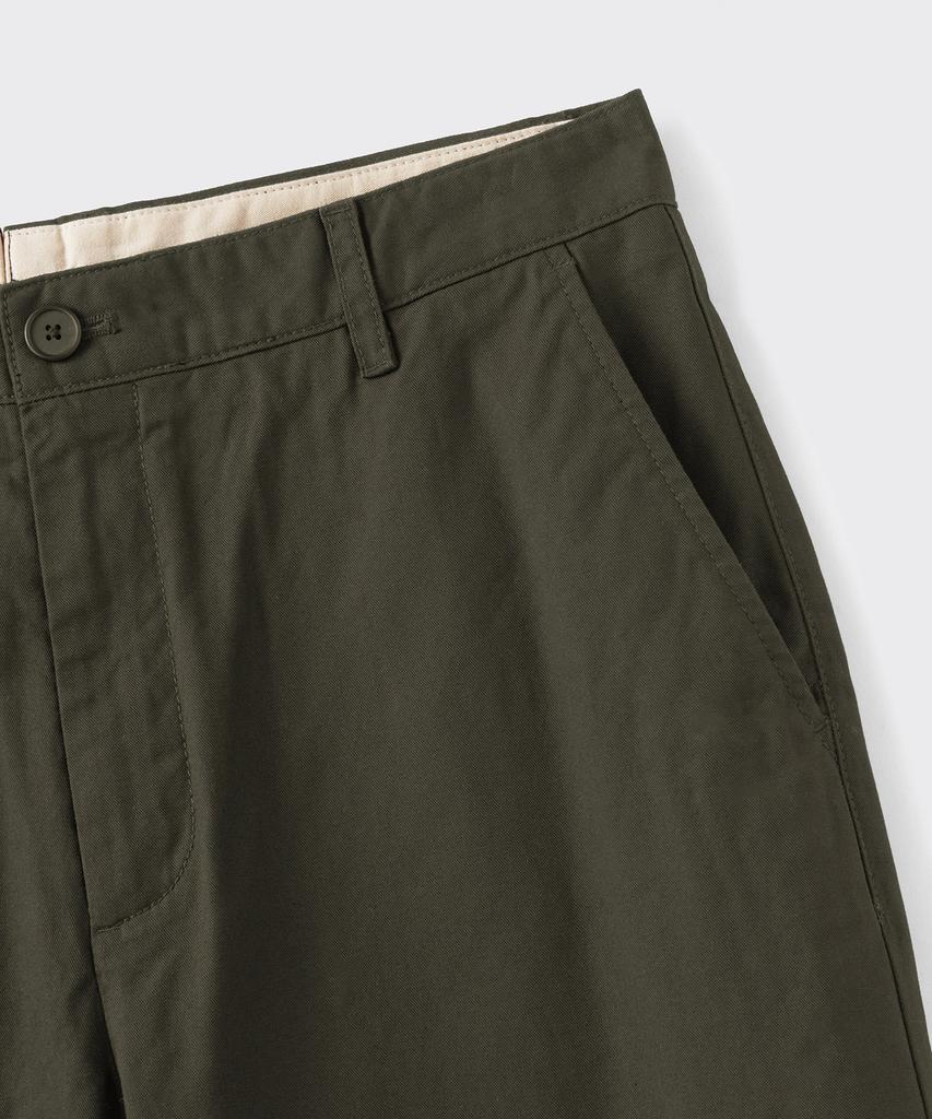 MUSINSA STANDARD [City Workers] Tapered Cotton Pants [Khaki]