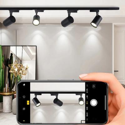 Светодиодный трековый светильник COB Track Lamp Rail Lighting для 20/30/40 Вт домашнего прожектора для магазина одежды в помещении, светильника для спальни
