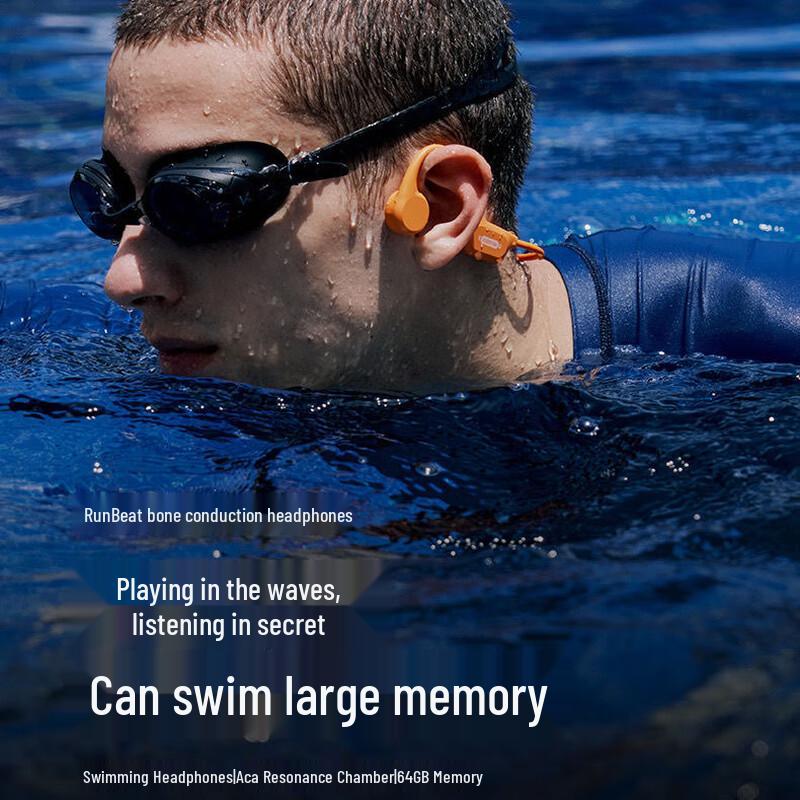 Sanag B60s Pro Bone Conduction Waterproof Swimming Headphones