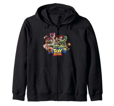 Disney Pixar История игрушек Базз Вуди и Джесси Игрушка Беговая толстовка на молнии