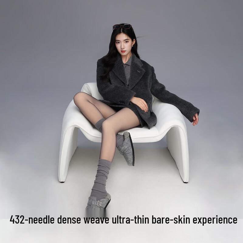 Ono Kazuko Yang Mi Style Sheer Black Tights