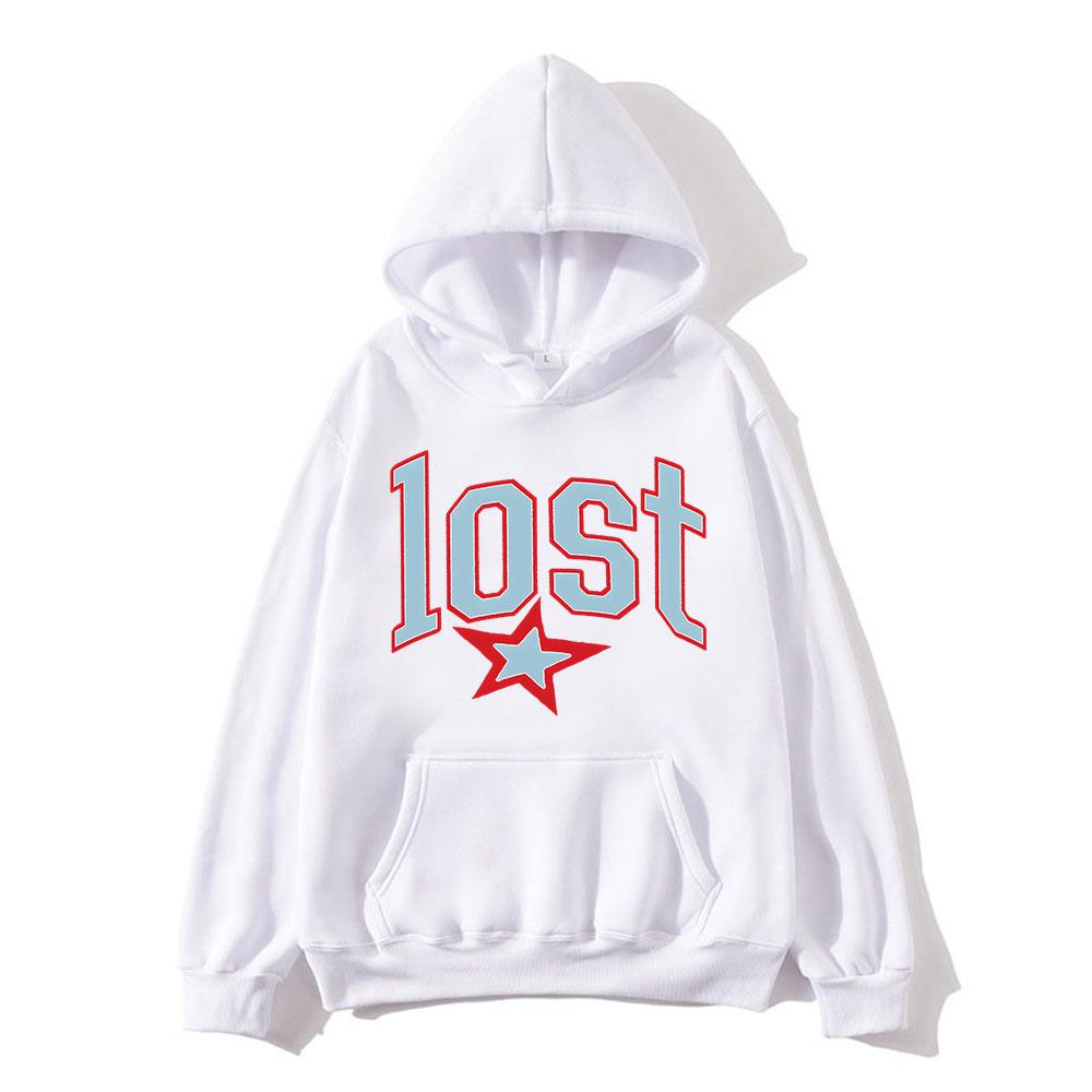 2025 Альбом Lost Americana Толстовки Machine Gun Kelly Mgk Толстовки С Длинным Рукавом Повседневный Гранж Уличная Одежда Унисекс Мужская Толстовка С Принтом