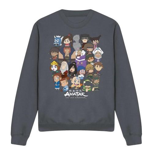Avatar: The Last Airbender Unisex Adult Chibi Group Sweatshirt