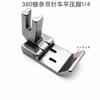 3800 Цепная Двухигольная Машина 1/4 Лапка Двухигольная Швейная Машина Цепная Устанавливаемая Скользящая Лапка Плоская Лапка