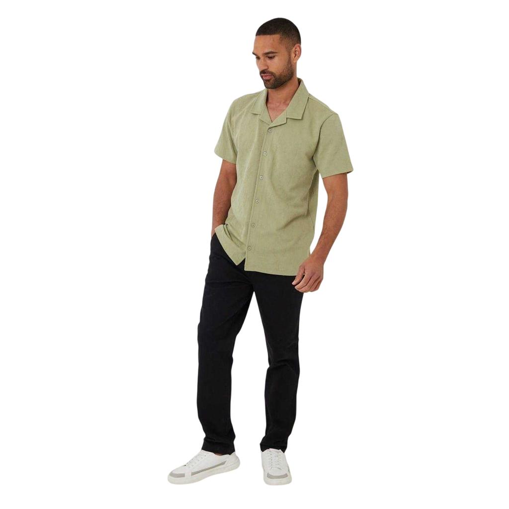 Threadbare Mens Darvel Short-Sleeved Shirt