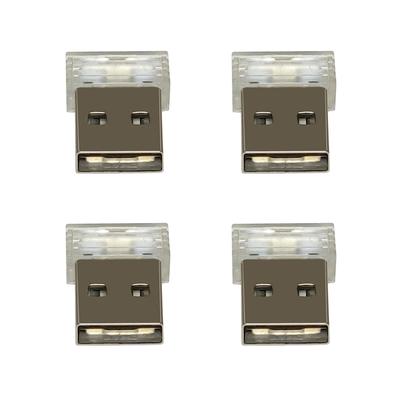 USB окружающее освещение светодиодный ночник без модификации автомобиль атмосферный свет украшение автомобиля в помещении