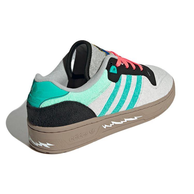 Adidas Originals Rivalry Low Casual Low-Top Skate Shoes Unisex Sneakers White Blue Black HR0465