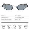 Metal Frame Cat Eyes Men's Glasses Trend Ocean Sun Glasses Wild Ladies Sunglasses