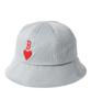 MLB Корея Панама 3AHTD091NHEART DOME HAT СЕРЫЙ Размер бренда: 57H  Японский размер (ок.): S [Код товара]