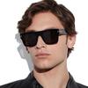 Business Oversized Sunglasses for Men Women Square Vintage Luxury Sun Glasses Retro Male Eyewear