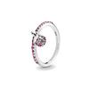 Серебряное кольцо-обручальное кольцо S925 для женщин, полностью инкрустированное цирконами, с дизайном в виде бабочки, короны, светлячка, минималистичное, штабелируемое, свадебные украшения