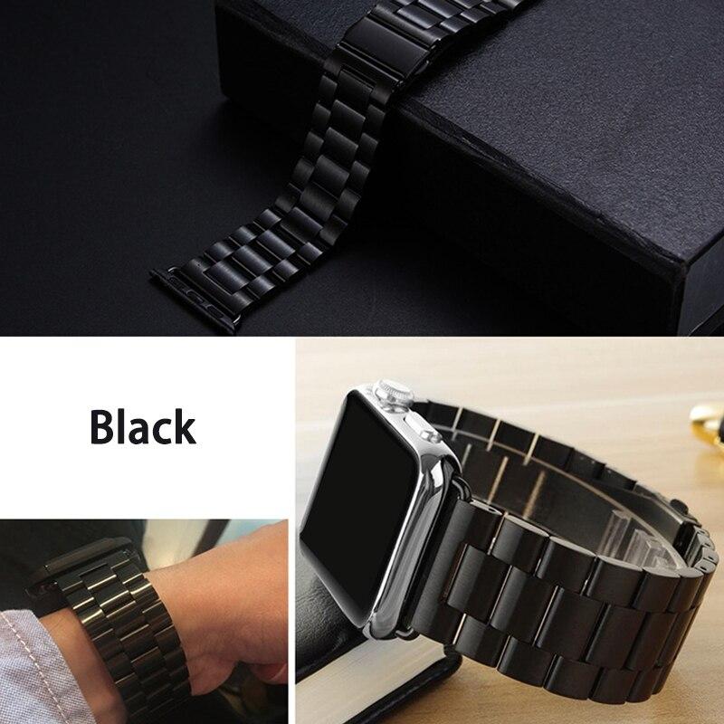 Metal Strap For Apple Watch Ultra 49mm 8 7 45mm 41mm Stainless Steel Smart Watch Wristband For Iwatch 6 5 4 3 2 1 SE 44mm 42mm 40mm 38mm Watchband