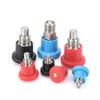 KST218 Stainless/Carbon Steel Dowel Three Colors Knob Non Lock-Out Index Plungers Coarse Thread Mini Indexing Plunger