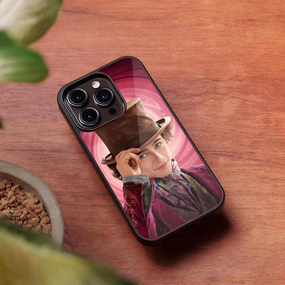 Timothee Chalamet Actor Phone Case for Iphone 16 15 14 13 Pro Max 12 11 Mini 7 8 Plus Se Xr X Xs Fundas Shell PC+TPU Cover