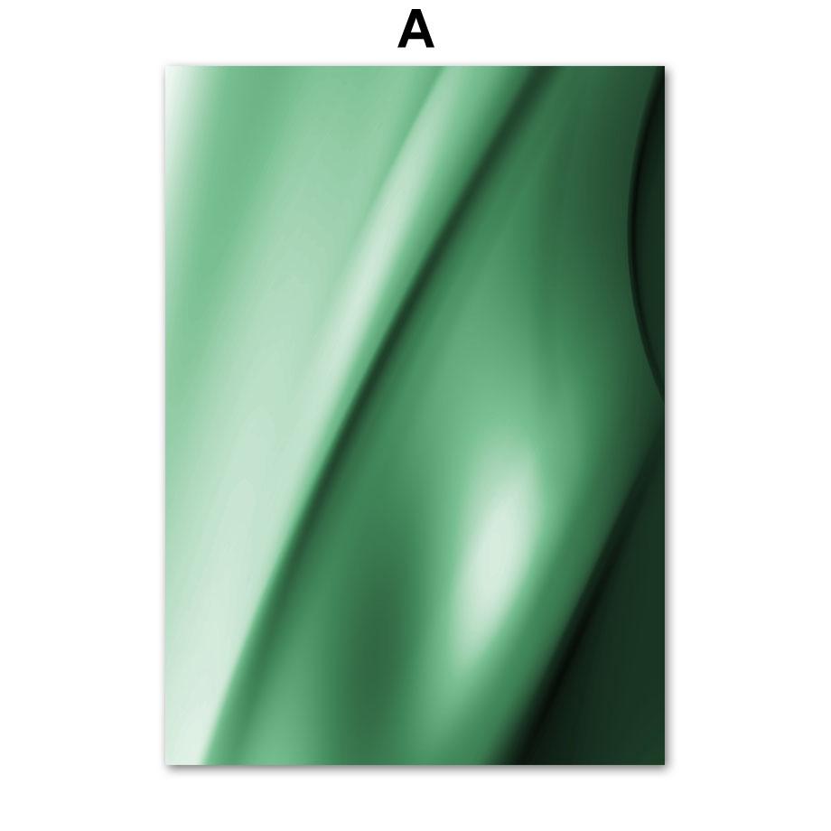 Свежие зеленые растения папоротники банановый лист плакаты на скандинавскую тему и принты холст живопись настенные художественные фотографии для гостиной домашний декор