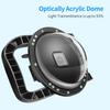 Купольный порт для 10Celsius9 Black, Изготовлен из акрила с высоким коэффициентом светопропускания, Для снорклинга