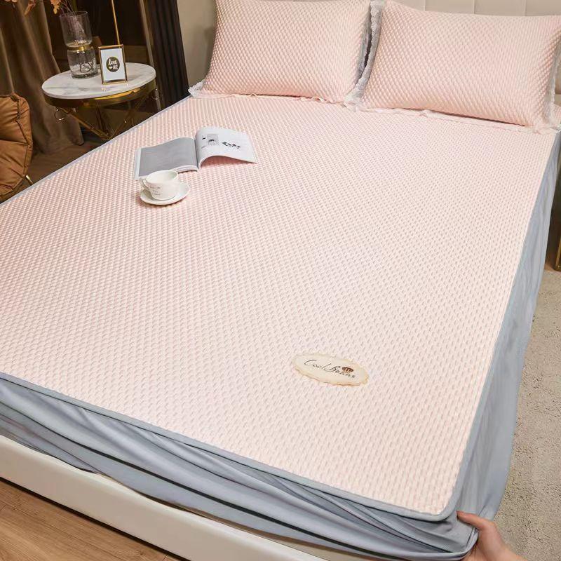 Постельное белье из ледяного шелка, утолщенное складное, можно стирать в машине, летнее мягкое сиденье премиум-класса для детей
