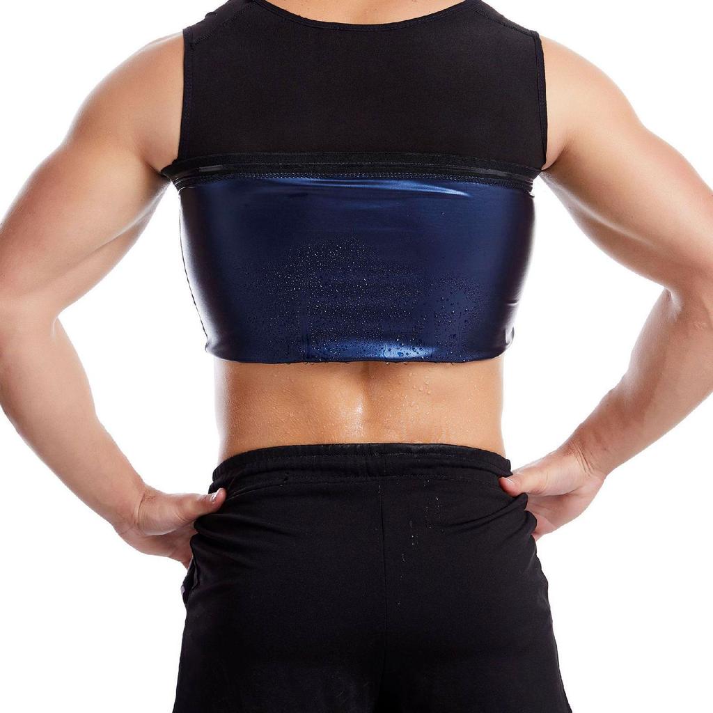 Мужской экстремальный термокорсет для тела: Фитнес-жилет для бега, спорта и йоги