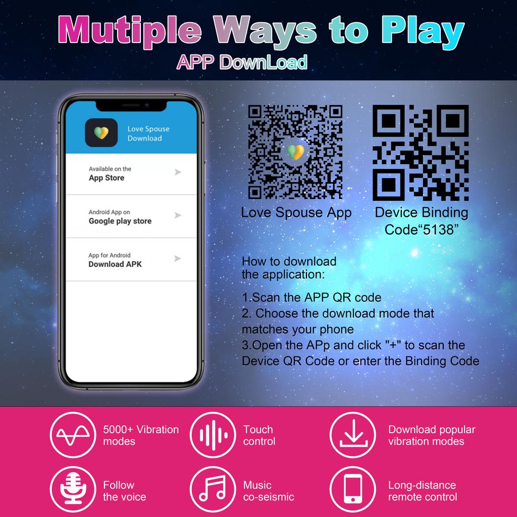 Couple Flirting Underwear 9 Vibration Mode APP Remote Control Vibrating Egg Wear Out Massager Female Sex Toys Adult Products