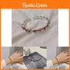 Chic Iron Geometric Summer Bracelet For Women With Zircon Crystals Fashionable And Trendy