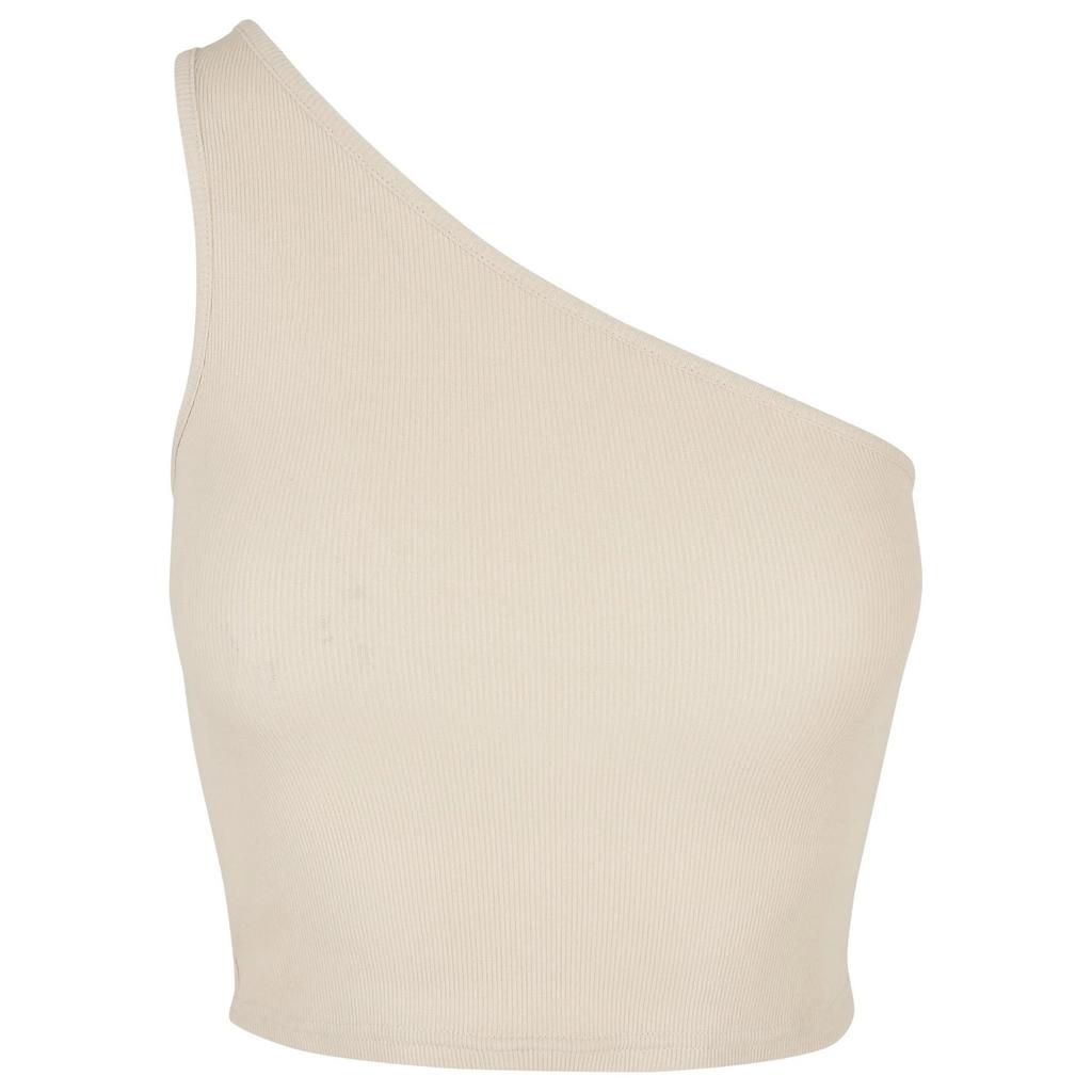 Urban Classics Womens/Ladies Asymmetric Cropped Top