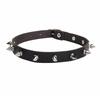 European & American Punk Rivet Leather Choker Necklace - Gothic Harajuku Cosplay Style