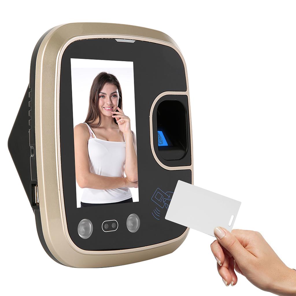 4,3-дюймовый TFT TCP/IP 125 кГц RFID распознавание лиц отпечатков пальцев карта посещаемости контроль доступа