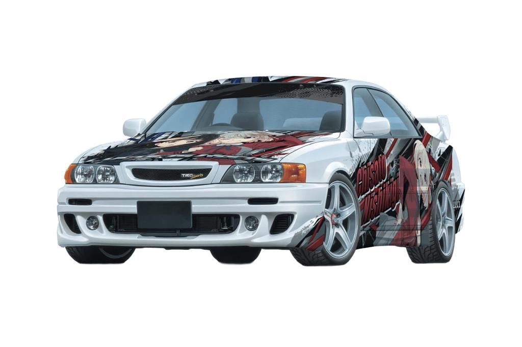 Аошима Бунка Кёдзай Ко., Лтд.. (АОСИМА) 1/24 Licorice Recoil TRD JZX100 Chaser '98 (Toyota) Пластиковая модель в масштабе 195 мм