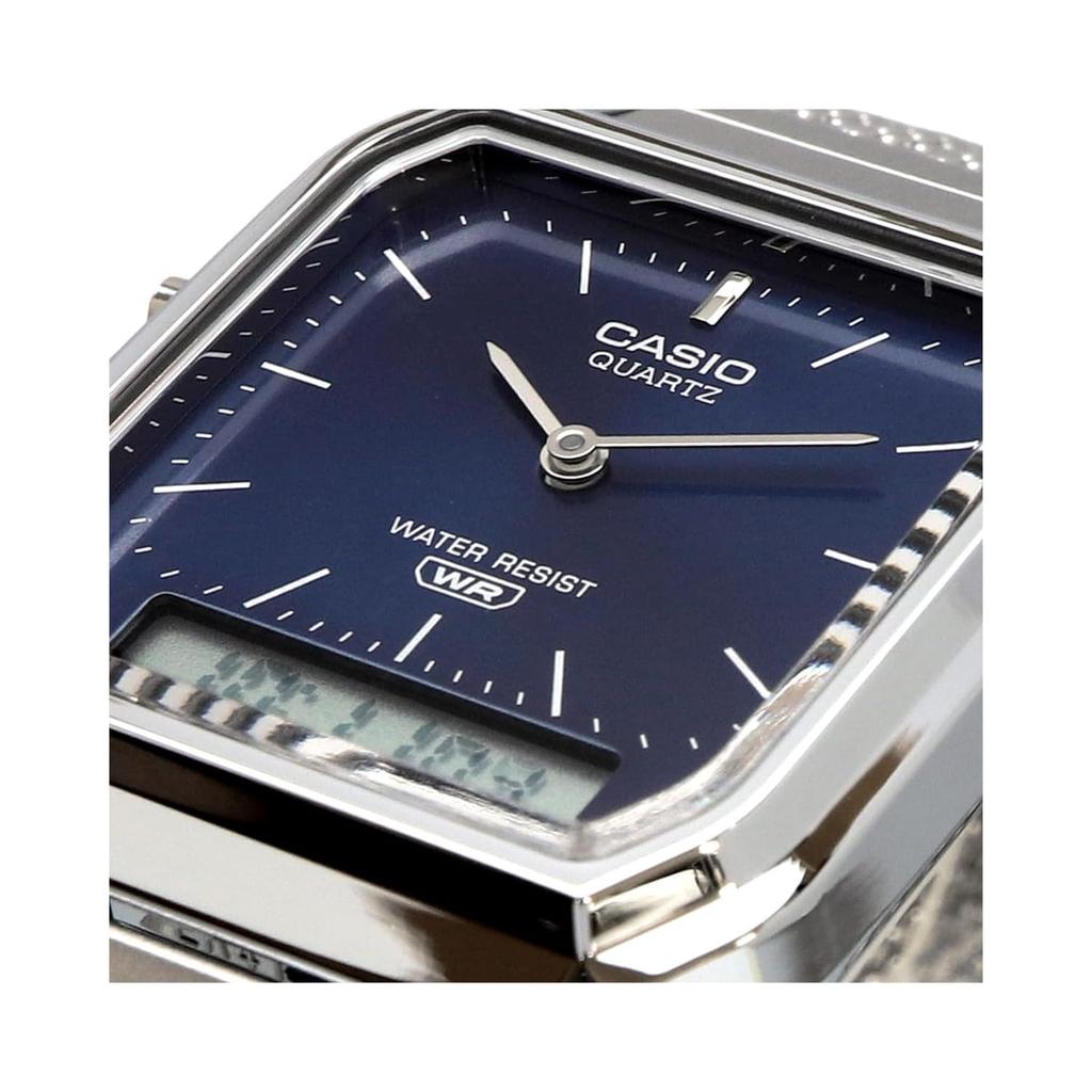 Casio ANA-DIGI Quartz Watch Vintage Series AQ-230 Series Unisex Dual Time, Bracelet Type