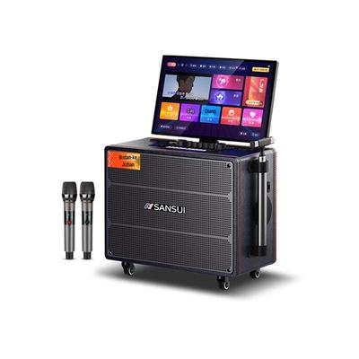 Портативная система караоке KTV SANSUI Q129 с сенсорным экраном, штекер CN (адаптер в комплекте)