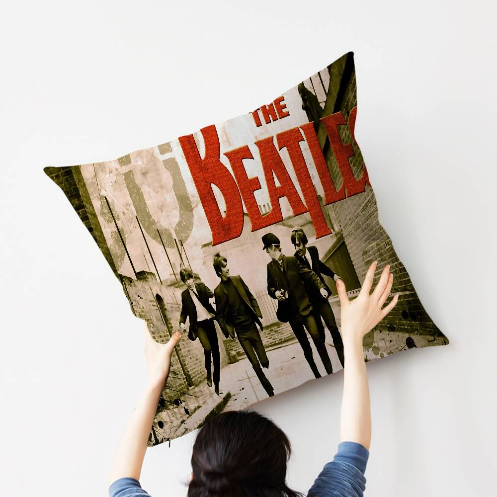 Певец The B-Beatles Подушка Подарки Мебель для дома и офиса Спальня Диван Автомобильная Подушка Чехол 45x45см