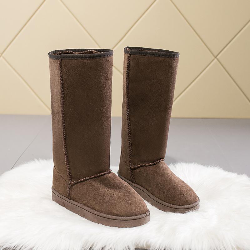 Women Classic Ladies Girls Winter Snow Boots 2024 Waterproof Warm Genuine Leather Fur Australia Plus Velvet Knee High Winter