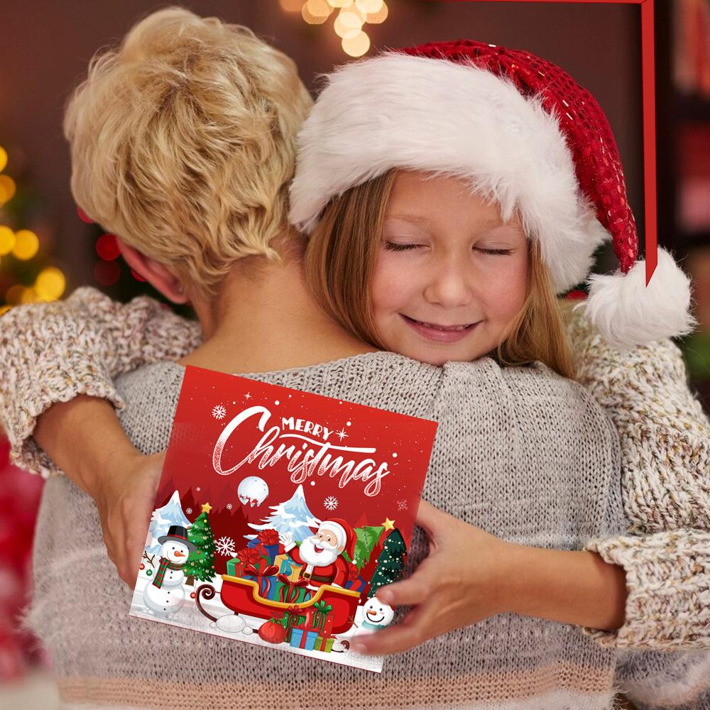 Christmas DIY Journal Set for Kids, Scrapbook Album with Stickers, New Year Gift, Creative Drawing Notebook, Stationery Kit
