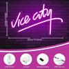 Неоновая вывеска Vice City Рукописные буквы для декора стен USB светодиодная неоновая вывеска для спальни мужской берлоги игровой комнаты