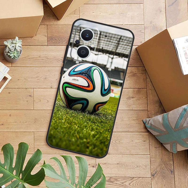 Football Soccer Phone Case For OPPO Reno 14 13 12 11 F 10 Pro 8T 7 8 Lite OPPO Find X8 X6 X5 X9 Pro Cover