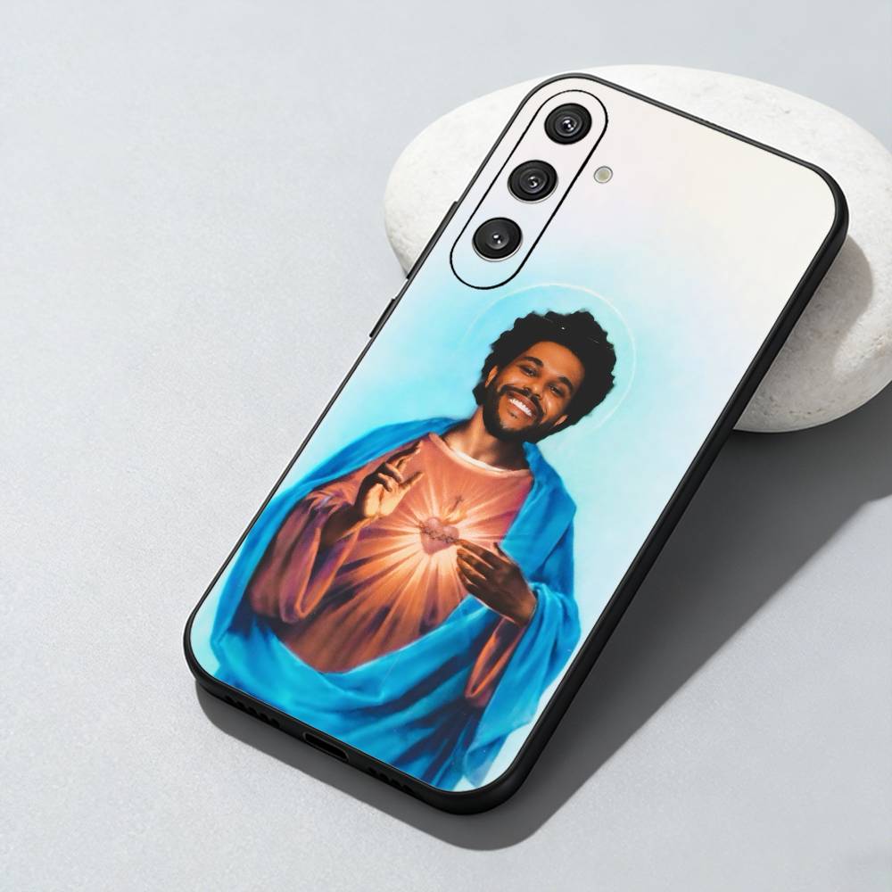 Чехол для телефона Abel The Blinding Lights W-Wee-knd для Samsung Galaxy A73, A72, A71, A70, A52, A51 Другие Мягкий Черный Чехол