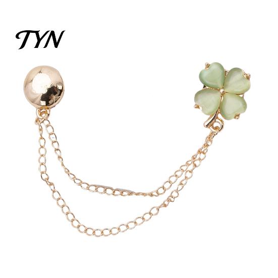 Butterfly Shirt Clips Magnetic Clothing Clips, Flower Four-Leaf Clover for Women, Button Clothes Pins Sleeves, T-Shirt Hems, Pants Legs Damage