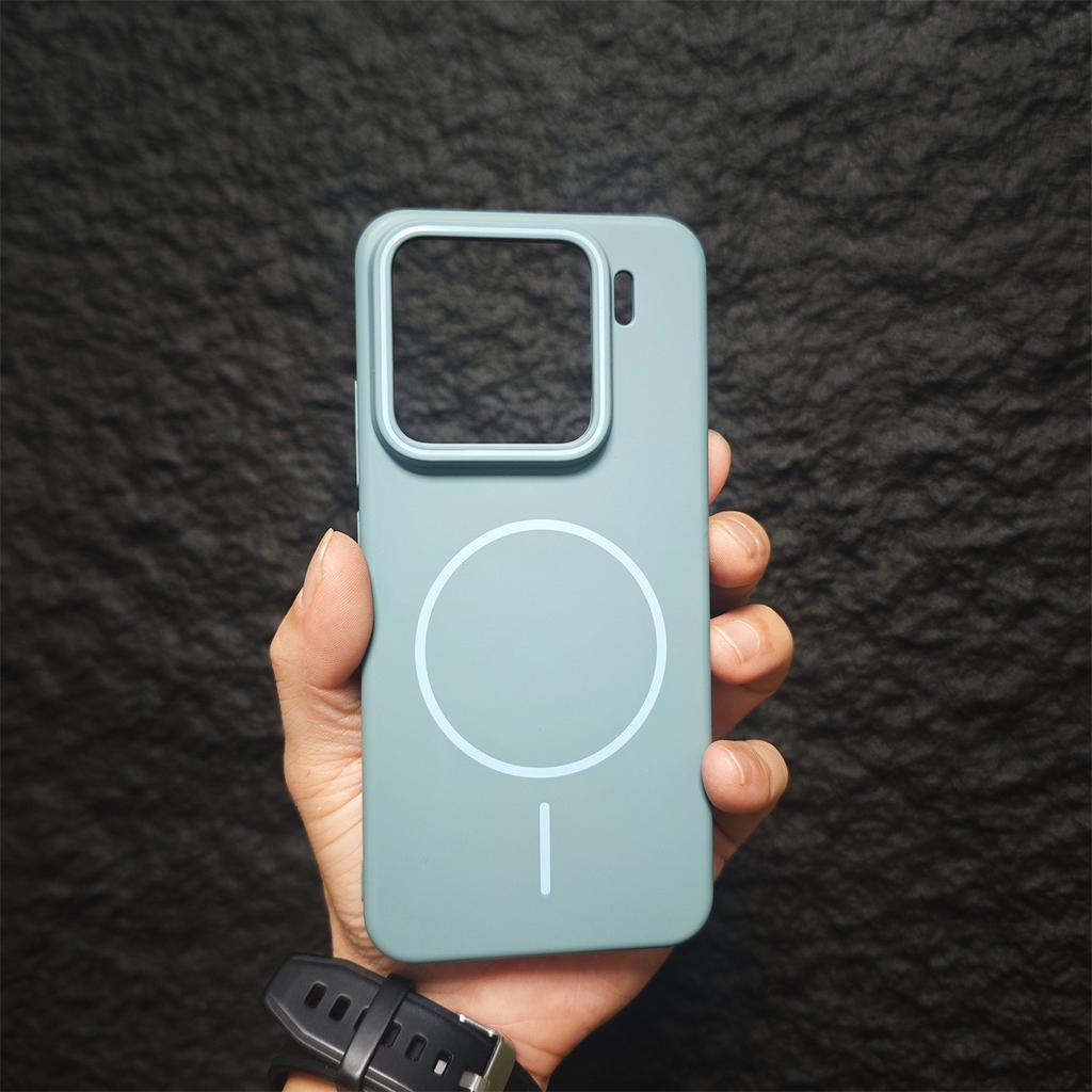 Подходит для Xiaomi 17promax магнитный чехол для мобильного телефона Redmi k90 скин матовый жесткий чехол из ПК 15ultra простой стиль