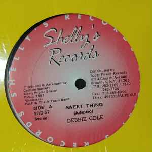 12-дюймовая пластинка DEBBIE COLE Sweet Thing SRD57 Shellys Record 1991 США Регги Ска Даб Б/у
