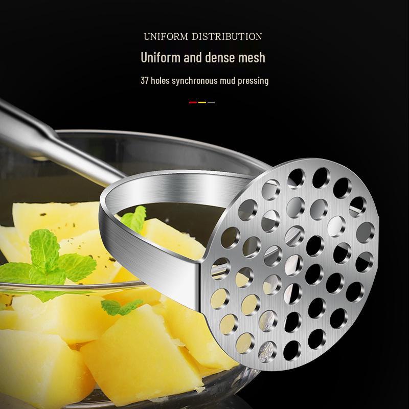 Большая толкушка для картофеля и детского питания из нержавеющей стали 304 - фиолетовая