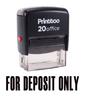 Printtoo Self Inking Rubber Stamp Office Канцелярские принадлежности ТОЛЬКО ДЛЯ ДЕПОЗИТА Custom