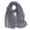 180*80cm Musical Note Print Scarf Cotton Voile Musical Note Floral Wrap  Ladies