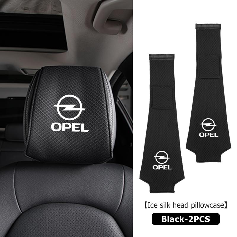 Car Seat Back Headrest Pillow Rest Dustproof Cover Support Pad For Opel Zafira Meriva Mokka Vivaro Vectra Antara Ampera
