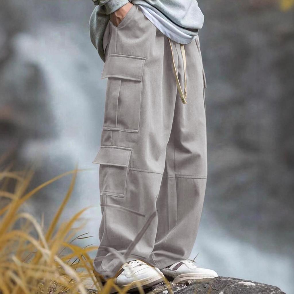 Tactical Pants for Men Lightweight Multi Pockets Army Cargo Work Pants Men's Outdoor Treking Hiking Pants Casual Loose-Fitting Trousers