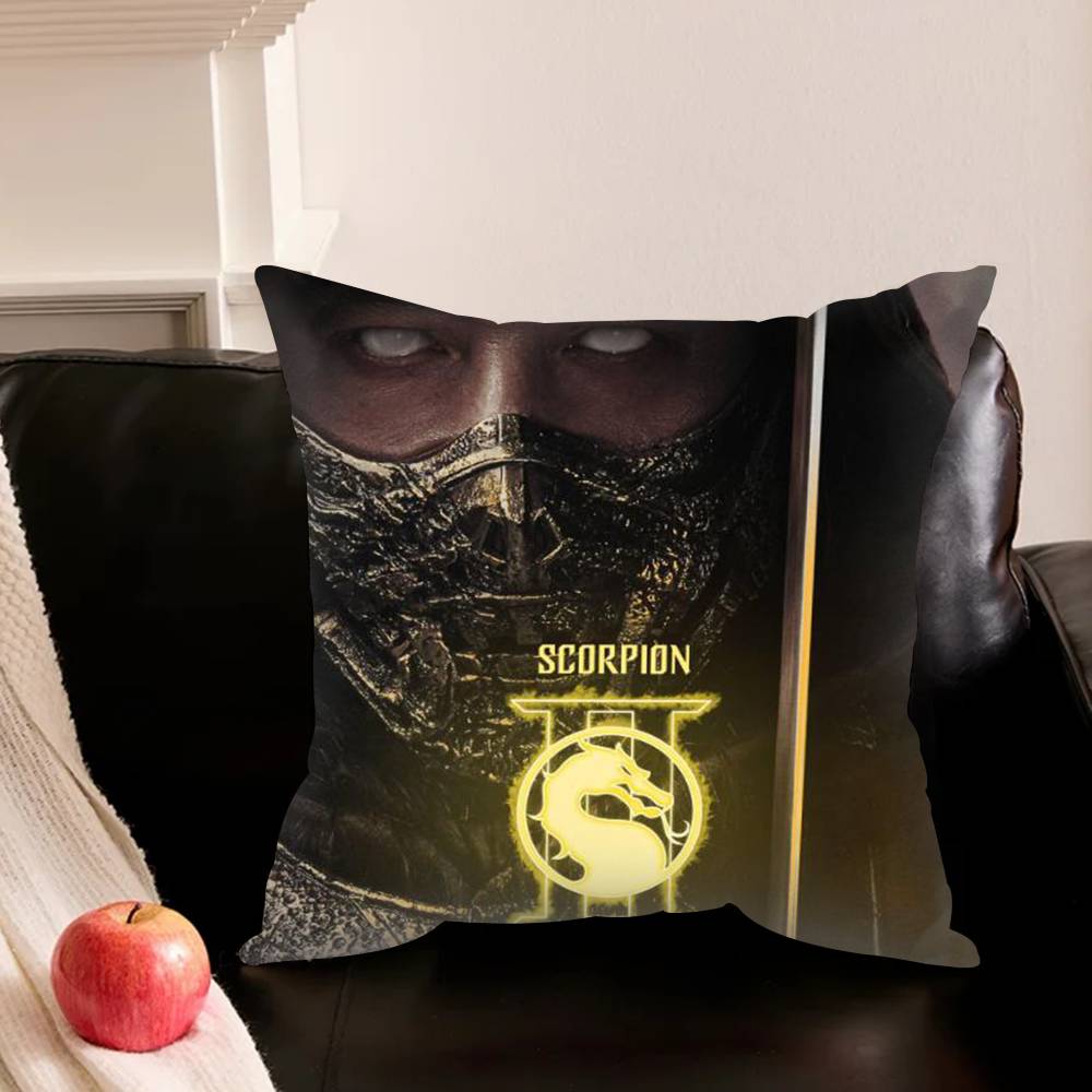 Наволочка для подушки Mortal Kombat II для дивана, комнаты, офиса, Декор, Защитная наволочка, Подарок на День святого Валентина, На заказ
