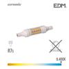 Светодиодная лампа - EDM - R7S 5.5W - 600 лм - 6400K - Керамическое основание