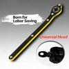 1PC Car Jack Labor Saving Wrench Vehicle Ratchet Wrench Labor Saving Crank Handle Scissor Jack Tire Changing Tool